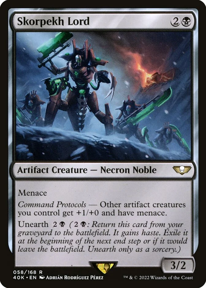 Skorpekh Lord 「40K/58」「EN」