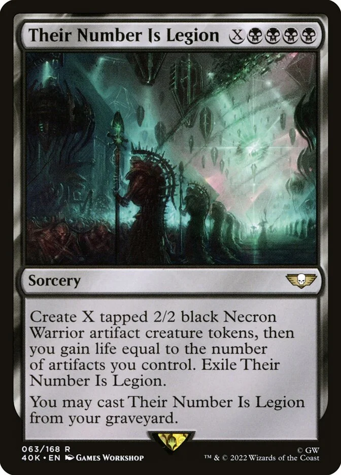 Their Number Is Legion 「40K/63」「EN」