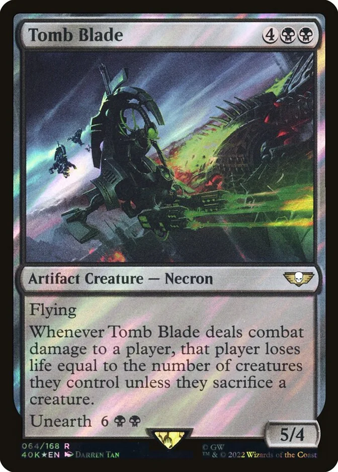 Tomb Blade 「40K/64★」「EN」
