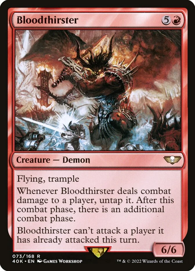 Bloodthirster 「40K/73」「EN」