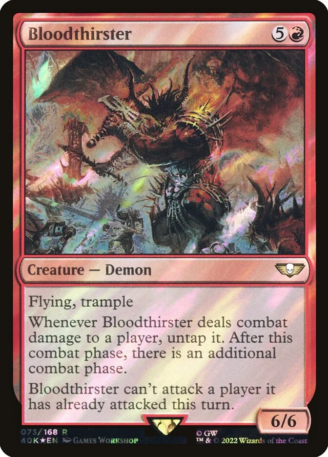 Bloodthirster 「40K/73★」「EN」