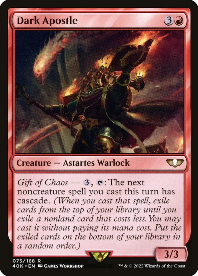 Dark Apostle 「40K/75」「EN」