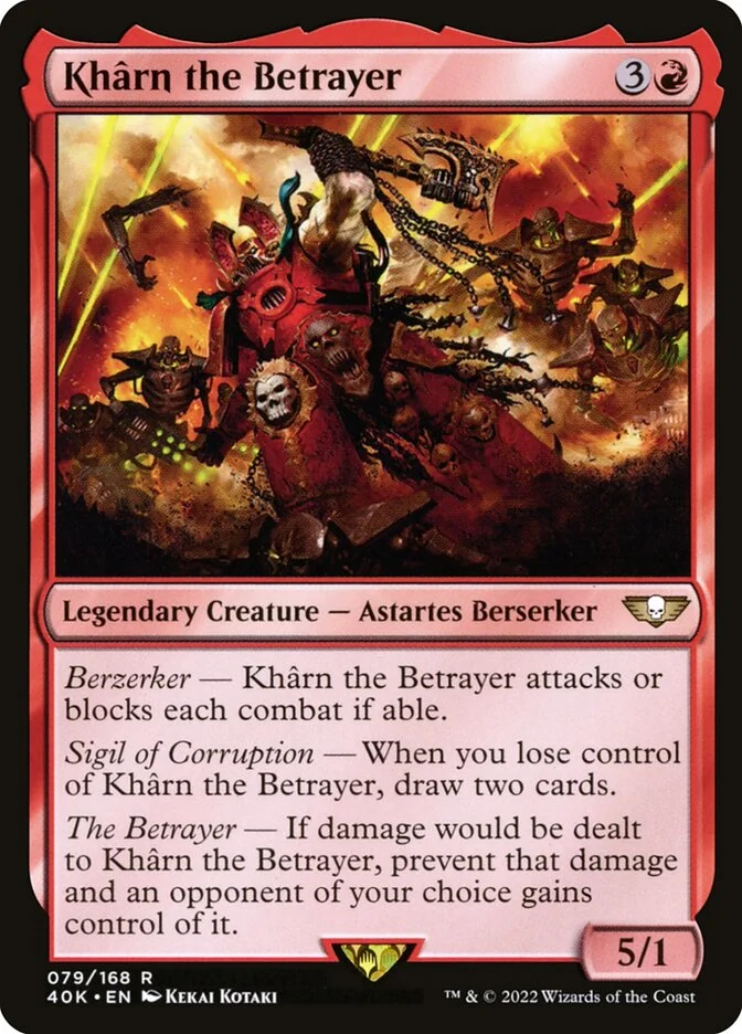 Khârn the Betrayer 「40K/79」「EN」