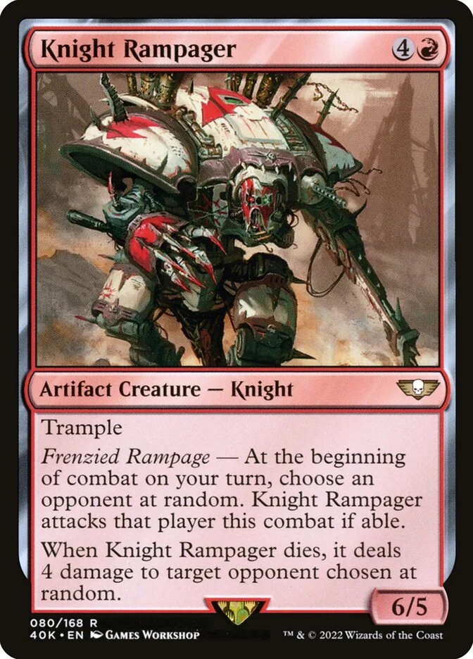 Knight Rampager 「40K/80」「EN」