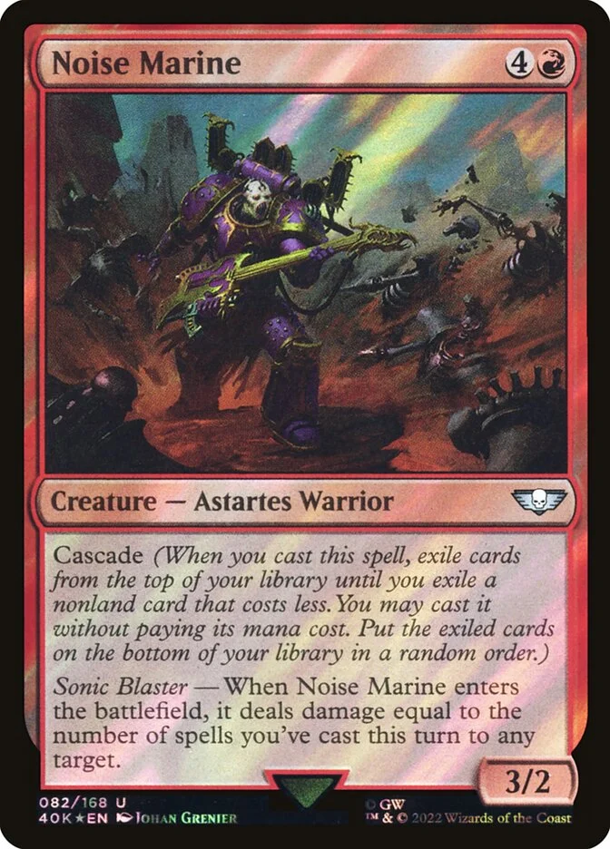 Noise Marine 「40K/82★」「EN」
