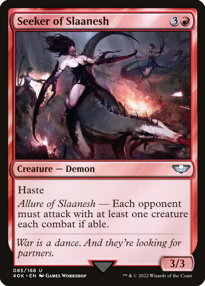 Seeker of Slaanesh 「40K/85」「EN」