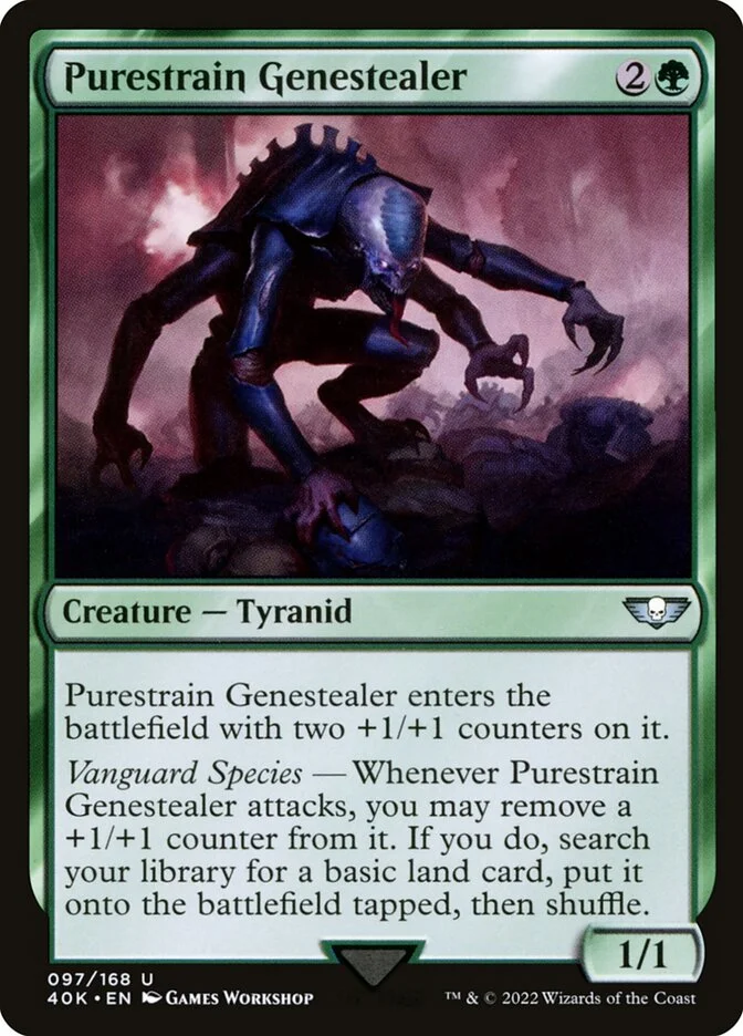 Purestrain Genestealer 「40K/97」「EN」
