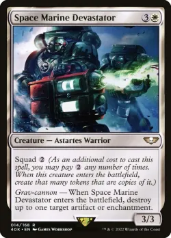 Space Marine Devastator #14 · Magic: The Gathering