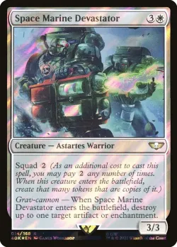 Space Marine Devastator #14★ · Magic: The Gathering