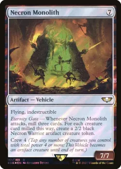 Necron Monolith #161★ · Magic: The Gathering