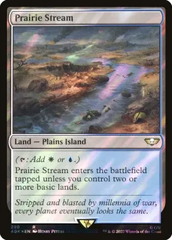 Prairie Stream #290★ · Magic: The Gathering