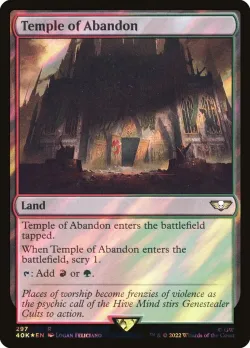 Temple of Abandon 「40K/297★」「EN」