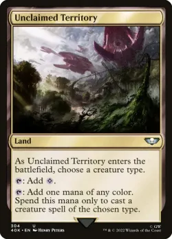 Unclaimed Territory 「40K/304」「EN」
