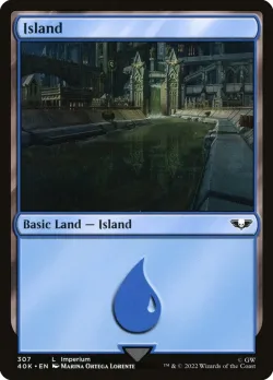 Island 「40K/307」「EN」