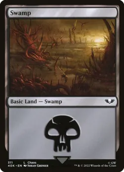 Swamp 「40K/311」「EN」