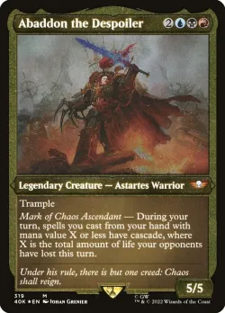 Abaddon the Despoiler 「40K/319」「EN」