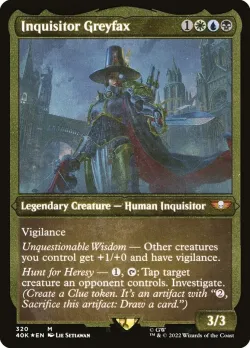 Inquisitor Greyfax 「40K/320」「EN」