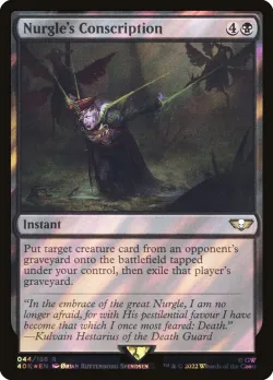 Nurgle's Conscription #44★ · Magic: The Gathering