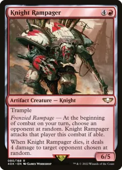 Knight Rampager #80 · Magic: The Gathering