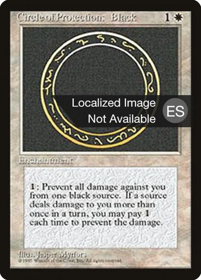 Circle of Protection: Black 「4BB/14」「EN」