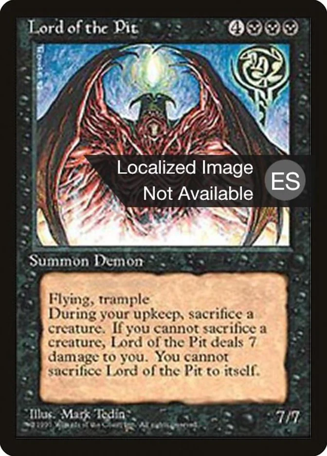 Lord of the Pit 「4BB/144」「EN」