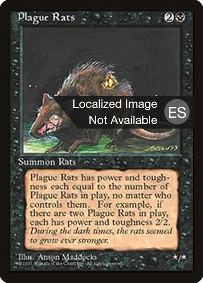 Plague Rats 「4BB/154」「EN」