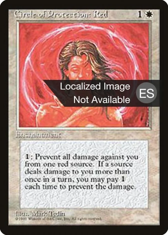 Circle of Protection: Red 「4BB/17」「EN」