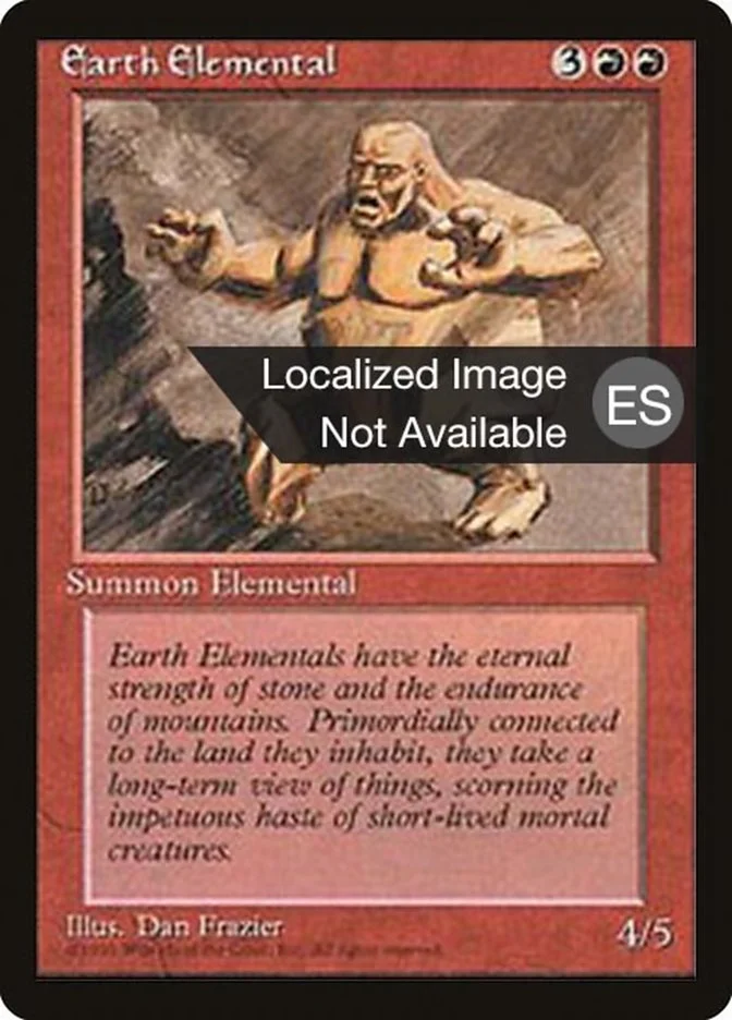Earth Elemental 「4BB/188」「EN」