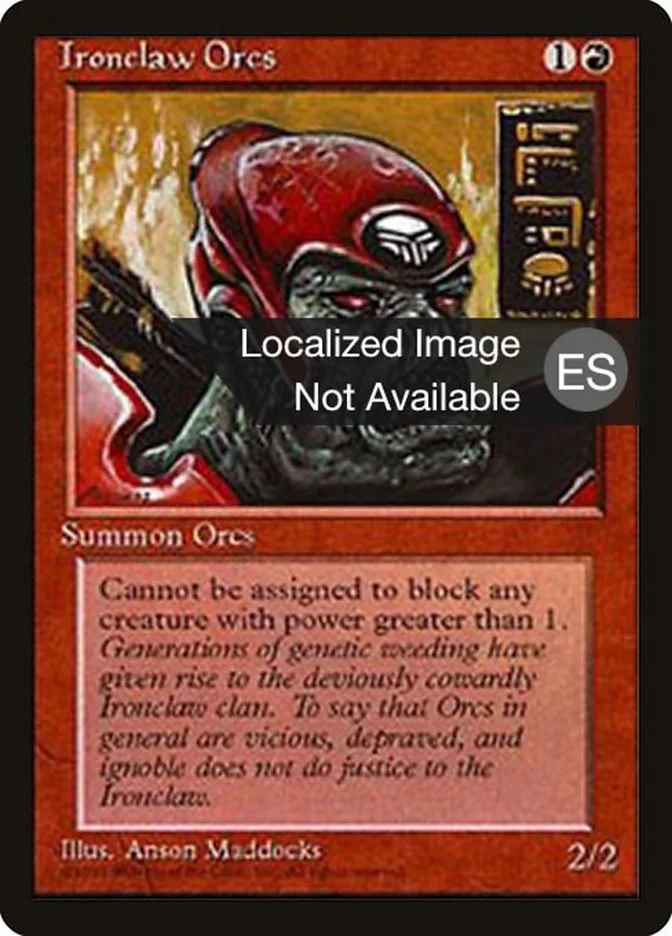 Ironclaw Orcs 「4BB/206」「EN」