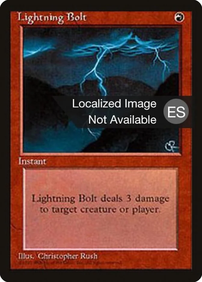Lightning Bolt 「4BB/208」「EN」