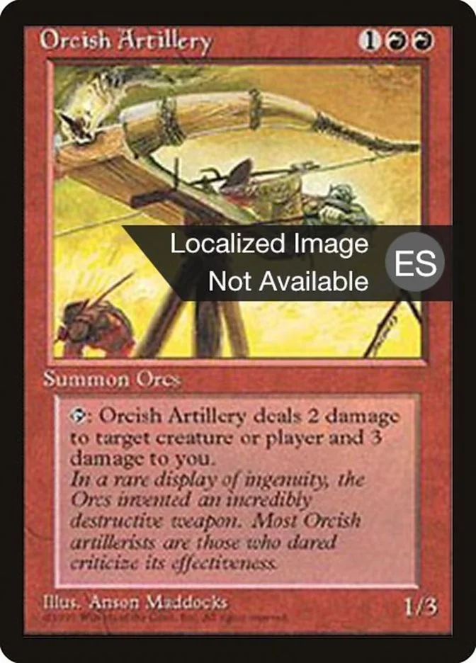 Orcish Artillery 「4BB/214」「EN」