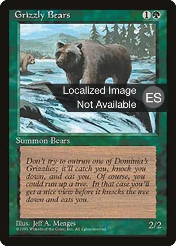 Grizzly Bears 「4BB/250」「EN」