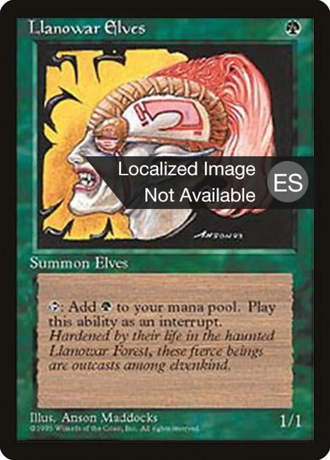 Llanowar Elves 「4BB/261」「EN」