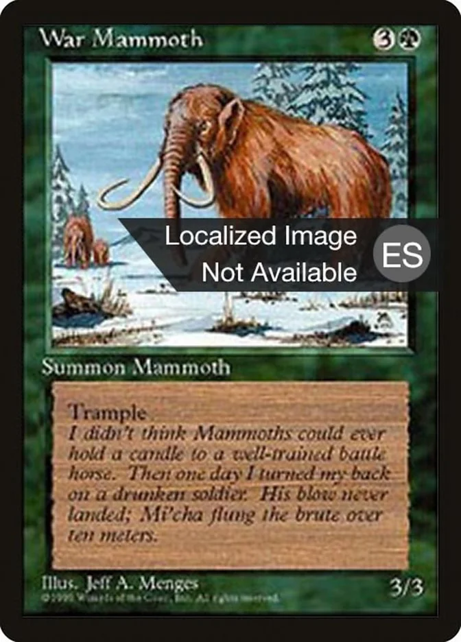 War Mammoth 「4BB/286」「EN」