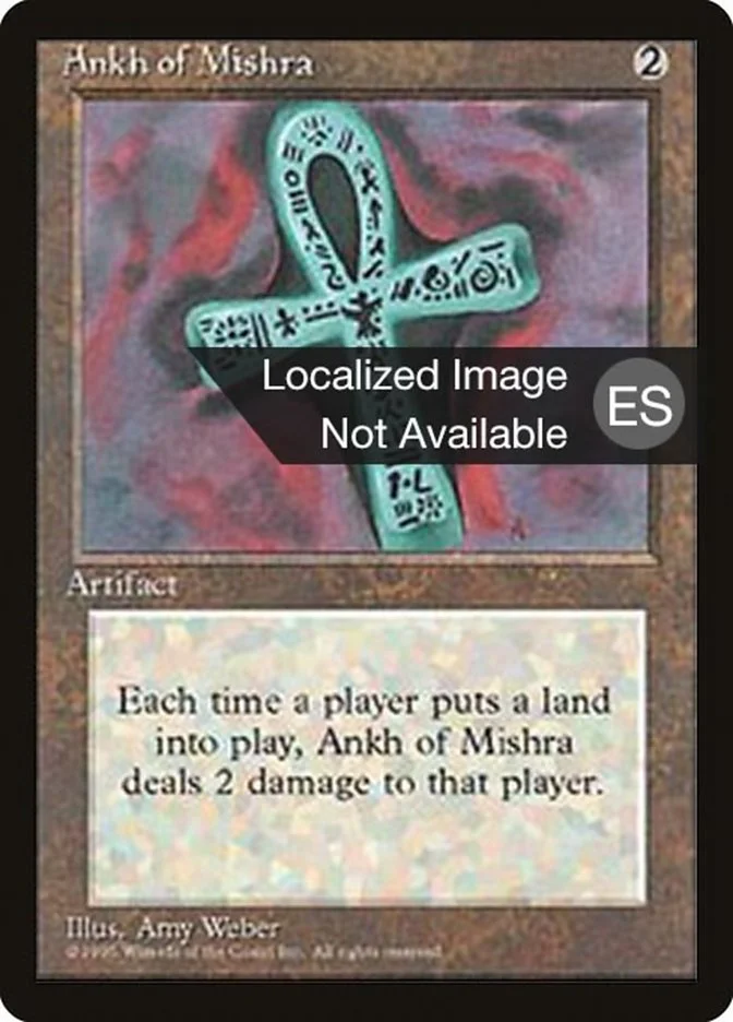Ankh of Mishra 「4BB/294」「EN」
