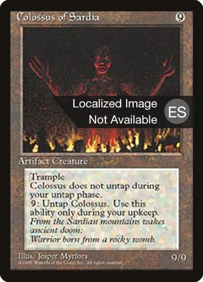 Colossus of Sardia 「4BB/308」「EN」