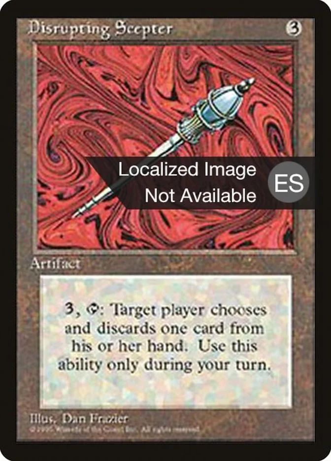 Disrupting Scepter 「4BB/316」「EN」