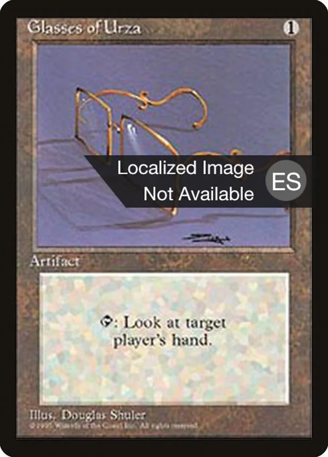 Glasses of Urza 「4BB/321」「EN」