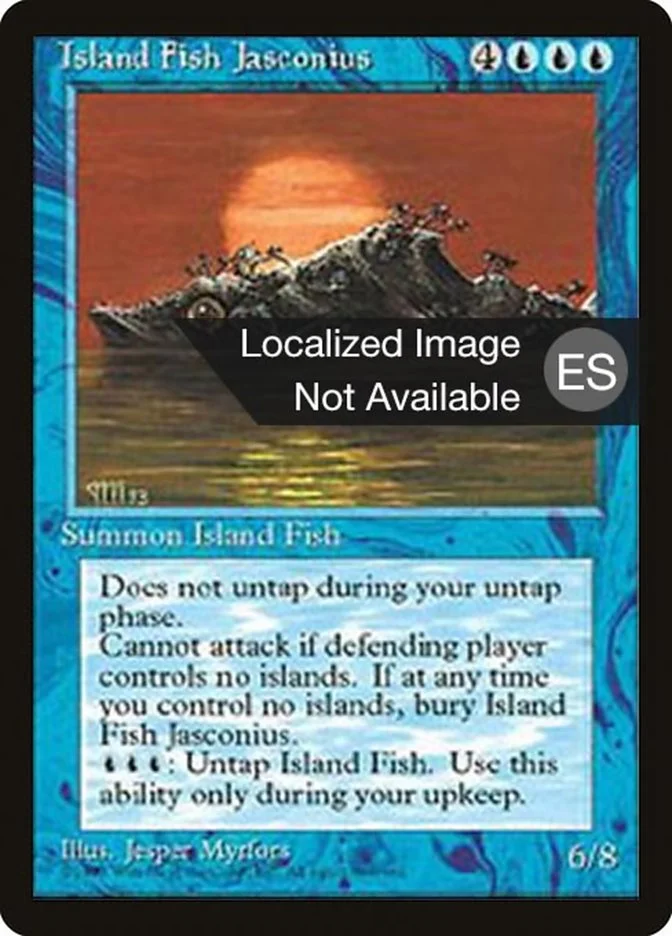 Island Fish Jasconius 「4BB/78」「EN」