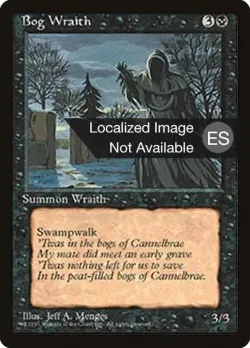 Bog Wraith #124 · Magic: The Gathering