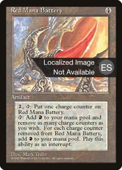 Red Mana Battery 「4BB/343」「EN」