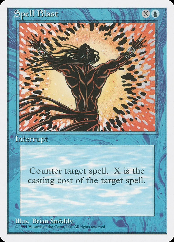 Spell Blast 「4ED/103」「EN」
