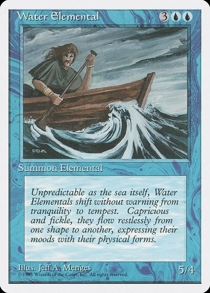 Water Elemental 「4ED/115」「EN」