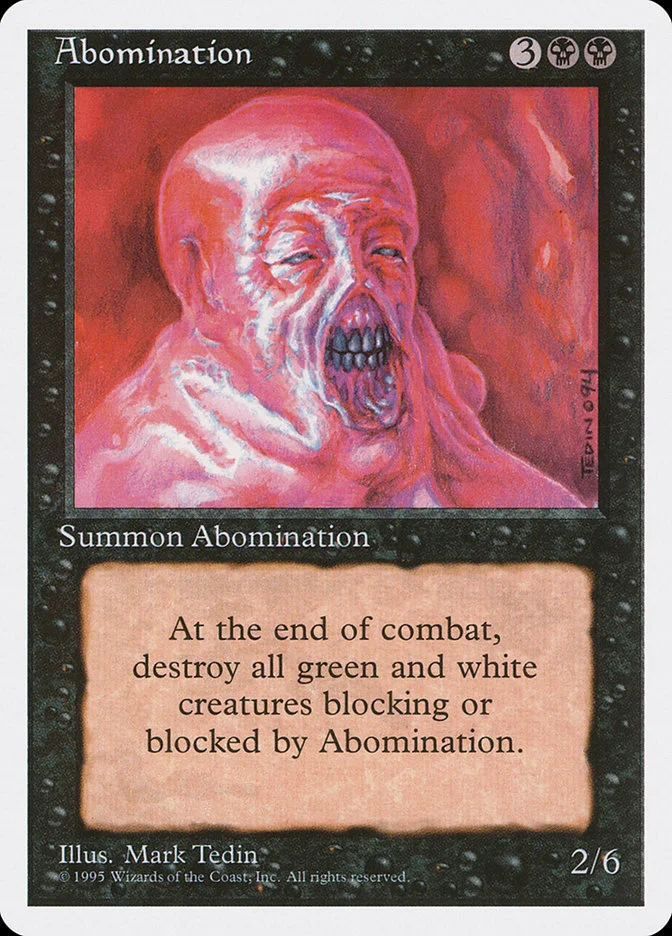 Abomination 「4ED/117」「EN」