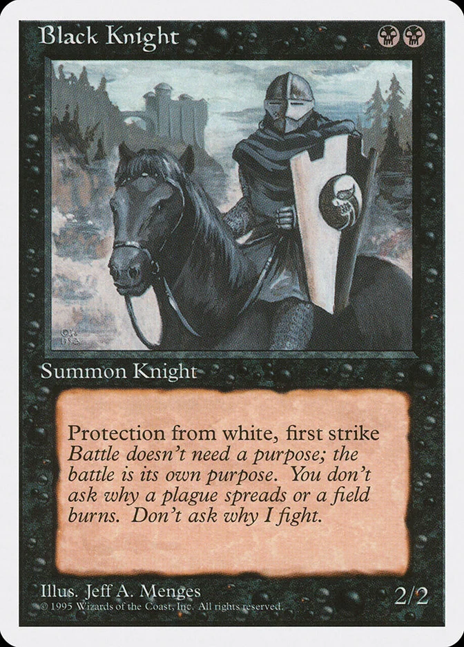 Black Knight 「4ED/121」「EN」