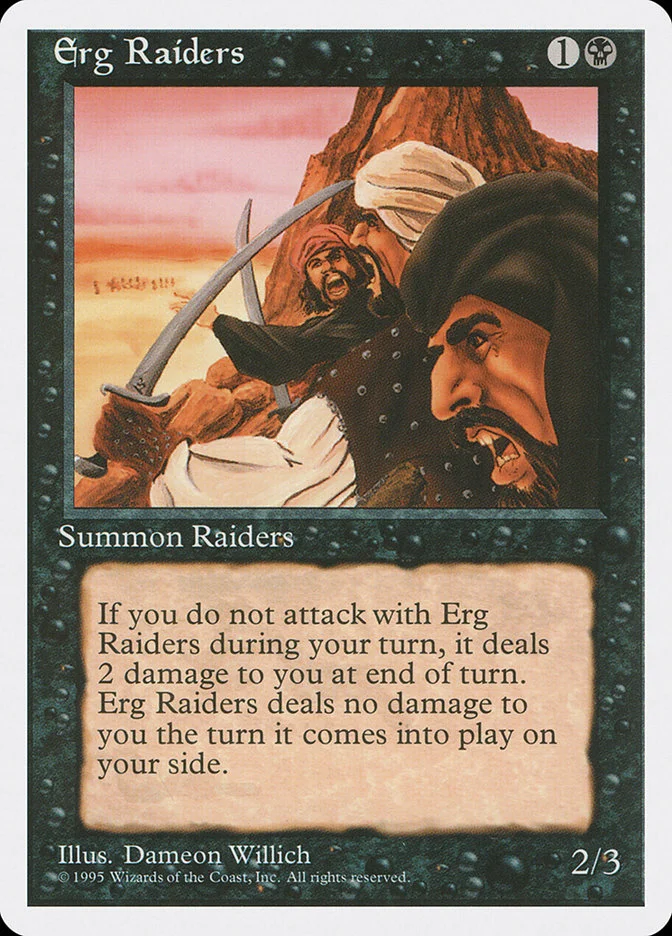 Erg Raiders 「4ED/135」「EN」