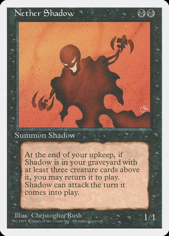 Nether Shadow 「4ED/149」「EN」