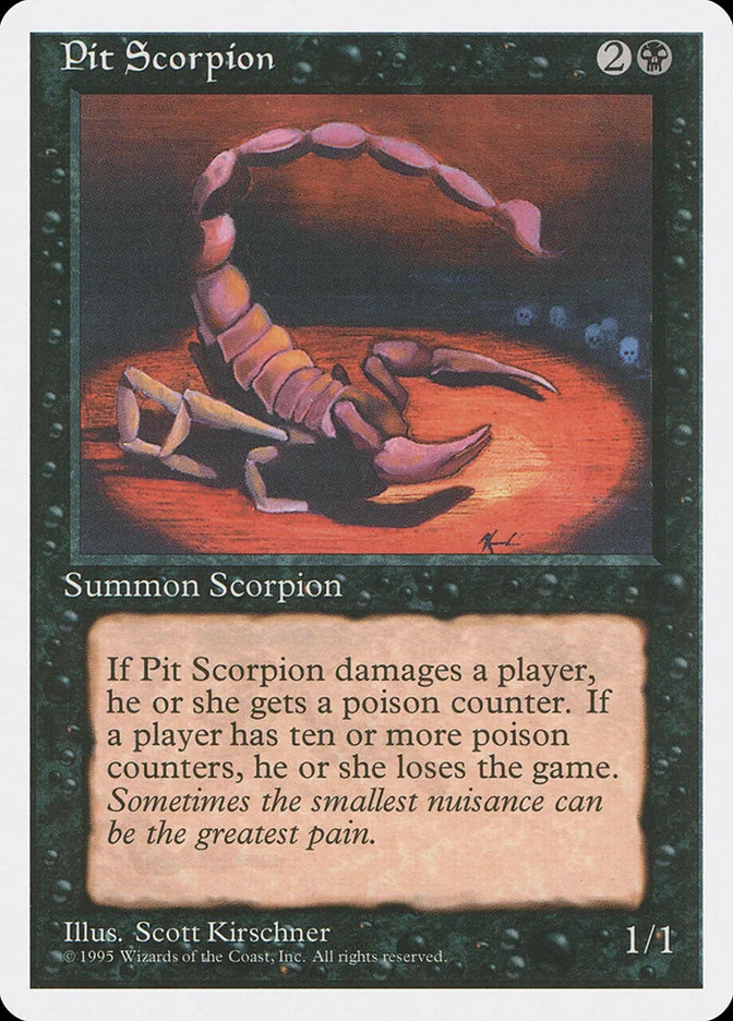 Pit Scorpion 「4ED/153」「EN」