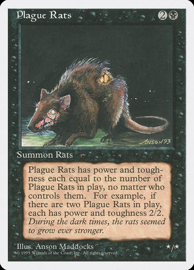 Plague Rats 「4ED/154」「EN」