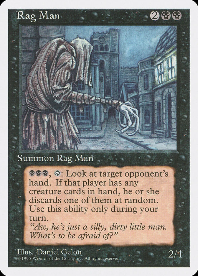 Rag Man 「4ED/155」「EN」